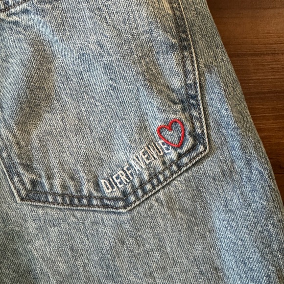 Djerf Avenue Relaxed Jeans Washed Blue size 27 - Picture 6 of 6